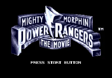 Mighty Morphin Power Rangers - The Movie (Europe) screen shot title